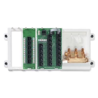 leviton telephone wire junction box|Leviton Advanced Home Phone and Video Panel.